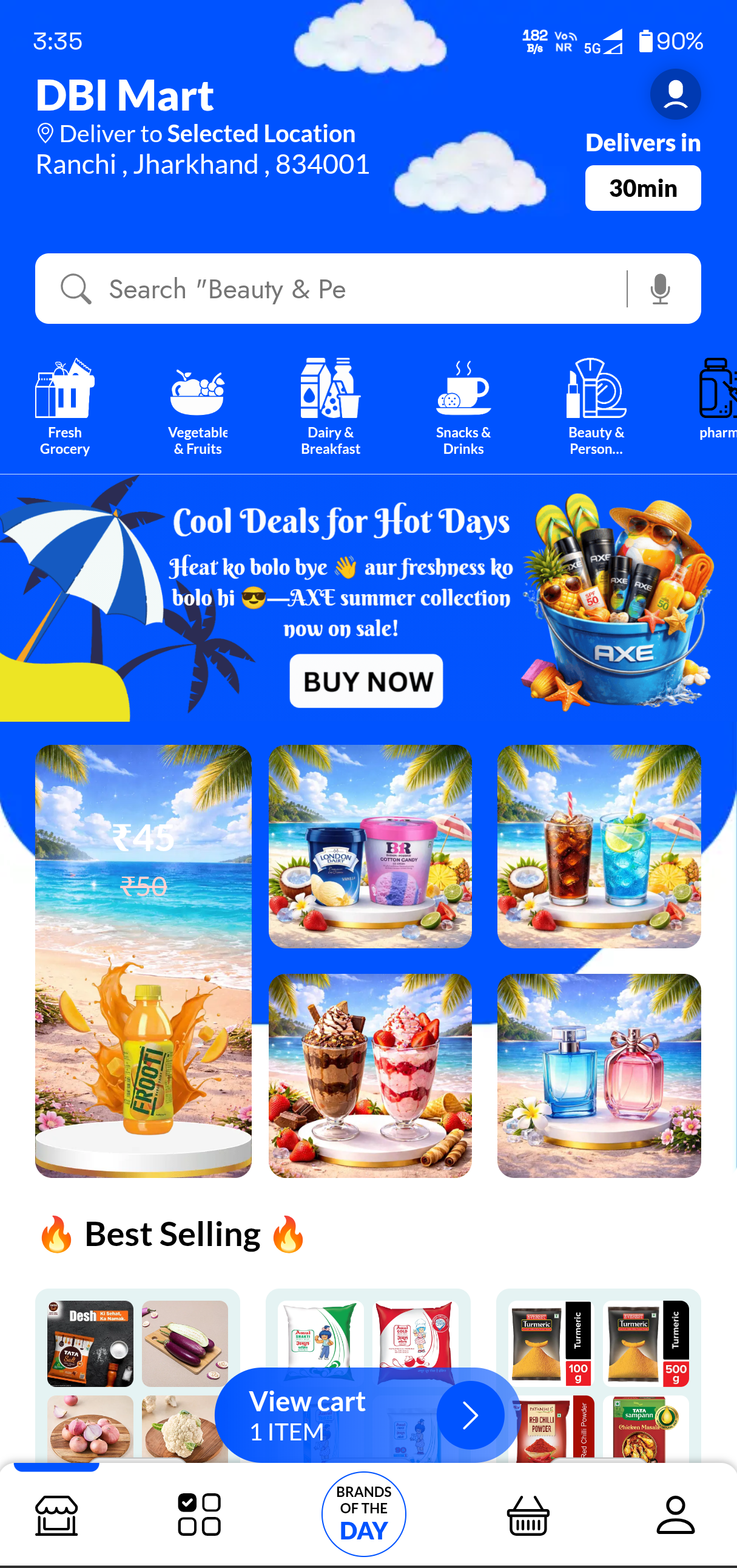 DBI Mart Home